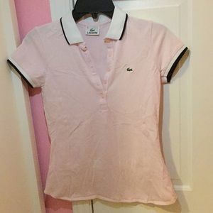 Lacoste Light Pink Polo